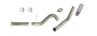 Diamond Eye K5134S - Filter Back Exhaust For 07.5-10 Silverado/Sierra 2500/3500 5 Inch Single Pass No Muffler Stainless