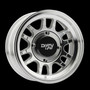 Dirty Life 9310S-57101M - Race Wheels Canyon Sport Sxs 9310S Machined 15X7 4-156 13Mm 131.1Mm