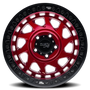 Dirty Life 9313-7936R12 - Race Wheels Enigma Race 9313 Gloss Crimson Candy Red 17X9 6-135 -12Mm 87.1Mm