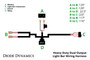 Diode Dynamics DD4045 - Heavy Duty Dual Output Light Bar Wiring Harness