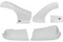 Dominator Racing 2300-WH - Dominator Late Model Nose Kit White