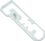 DragonFire Racing 522635 - 19-22 Honda Talon Shifter Plate  - Stainless Steel