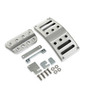 Drake Muscle 5R3Z-2457-9735A - Cars Billet Aluminum Pedal Covers Automatic Transmission