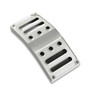 Drake Muscle 5R3Z-2457-9735A - Cars Billet Aluminum Pedal Covers Automatic Transmission