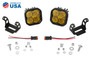 Diode Dynamics DD6492P - SS3 LED Pod Max Yellow SAE Fog Standard Pair