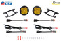 Diode Dynamics DD6981-SS3FOG-2997 - SS3 LED Fog Light Kit for 2013-2015 Subaru XV Crosstrek Yellow SAE Fog Sport w/ Backlight