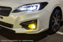 Diode Dynamics DD6981-SS3FOG-2932 - SS3 LED Fog Light Kit for 2015-2021 Subaru Impreza (w/ Eyesight Package) Yellow SAE Fog Sport w/ Backlight