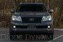 Diode Dynamics DD7198-SS3FOG-1824 - SS3 LED Fog Light Kit for 2010-2013 Lexus GX460, Yellow SAE Fog Sport with Backlight