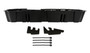 DU-HA 10420 - DÜHA Under Seat Storage fits 19-25 Chevy Silverado/GMC Sierra Light Duty Crew Cab & 20-25 Heavy Duty New Body Style Double Cab - Heavy-Duty Back Seat Organizer - Black