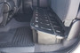 DU-HA 10410 - DÜHA Lockable Under Seat Storage fits 2019-2025 Chevy Silverado/GMC Sierra Light Duty Crew Cab & 2020-2025 Heavy Duty Crew Cab -- Black Heavy-Duty Back Seat Lockbox, Includes 2 Keys 