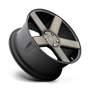 Dub S116240090+20 - S116 Baller 24X10 Matte Black Double Dark Tint