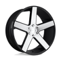 Dub S217240089+31 - S217 Baller 24X10 Gloss Black Brushed