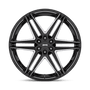Dub S267260084+25 - S267 Dirty Dog 26X10 Glossy Black Milled
