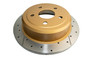 DBA DBA2537X - 07-16 Jeep JK Wrangler & Rubicon w/HD Brakes Street Series Rear Cross Drilled & Slotted Rotor