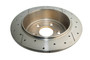 DBA DBA2537X - 07-16 Jeep JK Wrangler & Rubicon w/HD Brakes Street Series Rear Cross Drilled & Slotted Rotor