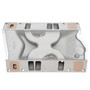 Edelbrock 2519 - 96-17 Chevy 4.3 V6 Vortec Marine Engine Performer Series Intake Manifold w/8 Bolts