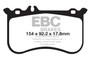 EBC DP32138C - 10-11 Mercedes-Benz CL550 5.5 AMG Sport Pkg Redstuff Front Brake Pads EBC DP32138C - 10-11 Mercedes-Benz CL550 5.5 AMG Sport Pkg Redstuff Front Brake Pads