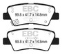 EBC DP32188C - 12+ Hyundai Elantra GT 2 Redstuff Rear Brake Pads