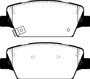 EBC DP33086C - 2017+ Kia Cadenza 3.3L Redstuff Rear Brake Pads