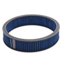 Edelbrock 43667 - Air Cleaner Element Pro-Flo 3In Tall 14In Diameter Blue