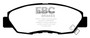 EBC DP3812/2C - 97 Acura CL 2.2 Redstuff Front Brake Pads