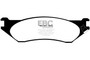 EBC DP41638R - 04-06 Dodge Durango 3.7 Yellowstuff Front Brake Pads