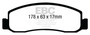 EBC DP41898R - Yellowstuff Street And Track Brake Pads EBC DP41898R - Yellowstuff Street And Track Brake Pads
