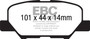 EBC DP42171R - 14+ Mazda 3 2.0 (Mexico Build) Yellowstuff Rear Brake Pads