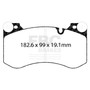 EBC DP42454R - 2021+ BMW M3/M4 3.0TT (G80/G82/G83) Yellowstuff Front Brake Pads
