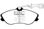 EBC DP4711R - 91-92 Audi 100 Quattro 2.3 (Girling) Yellowstuff Front Brake Pads EBC DP4711R - 91-92 Audi 100 Quattro 2.3 (Girling) Yellowstuff Front Brake Pads