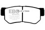 EBC DP61392 - 01-06 Hyundai Santa Fe 2.4 Greenstuff Rear Brake Pads EBC DP61392 - 01-06 Hyundai Santa Fe 2.4 Greenstuff Rear Brake Pads