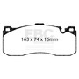EBC DP81995RP1 - Racing 11-13 BMW 1 Series (E82) Coupe RP-1 Race Front Brake Pads