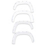 EGR 793574-Z1 - 2018 Ford F150 Bolt-On Look Color Match Fender Flares - Set - Oxford White