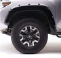 EGR 795084-202 - 16+ Toyota Tacoma w/Mudflap Bolt-On Look Color Match Fender Flares - Set - Black