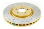 DBA DBA42124XS - 05-10 Mustang GT V8 Shelby Edition Front Drilled & Slotted 4000 Series Rotor