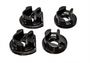 Energy Suspension 16.1111G - 01-05 Honda Civic/CRX Black Motor Mount Inserts (Manual Transmission) (2 Torque Mo
