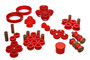Energy Suspension 16.18107R - 94-97 Honda Accord/Odyssey Red Hyper-Flex Master Bushing Set