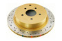 DBA DBA42313XS - 7/05+ Nissan Murano / 03-06 Infiniti FX35/FX45 Rear Cross Drilled & Slotted 4000 Series