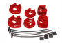 Energy Suspension 16.1109R - 90-93 Acura Integra Red Motor Mount Inserts (2 Torque Mount Positions)
