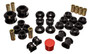 Energy Suspension 16.18111G - 02-04 Acura RSX (includes Type S) Black Hyper-Flex Master Bushing Set