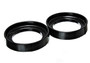 Energy Suspension 16.6104G - 96-00 Honda Civic/CRX / 99-00 Honda Civic Si Black Front Coil Spring Isolator Set