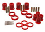 Energy Suspension 2.3103R - 93-98 Jeep Grand Cherokee Red Frt Control Arm Bushings-Must reuse OEM Outer Shells