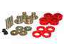Energy Suspension 3.4171R - 68-72 Chevrolet Chevelle Red Body Mount Set