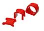 Energy Suspension 4.10105R - Fd Escort Rack Bushing Set - Red