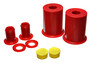 Energy Suspension 4.3165R - 05-13 Ford Mustang Red Front Lower Control Arm Bushings (Must reuse outer metal sh
