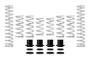 Eibach E85-209-011-02-22 - 18-19 Polaris RZR XP Turbo (Fox Dynamix Pro-UTV) Stage 2 Performance Spring System (Set of 8)