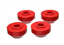 Energy Suspension 5.7103R - Dodge Van Strut Rod Bushings - Red