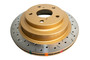 DBA DBA4649XS - 98-00 Subaru WRX Front Drilled & Slotted 4000 Series Rotor