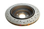 DBA DBA4649XS - 98-00 Subaru WRX Front Drilled & Slotted 4000 Series Rotor