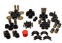 Energy Suspension 7.18101G - 70-70 Nissan 240Z Black Hyper-Flex Master Bushing Set